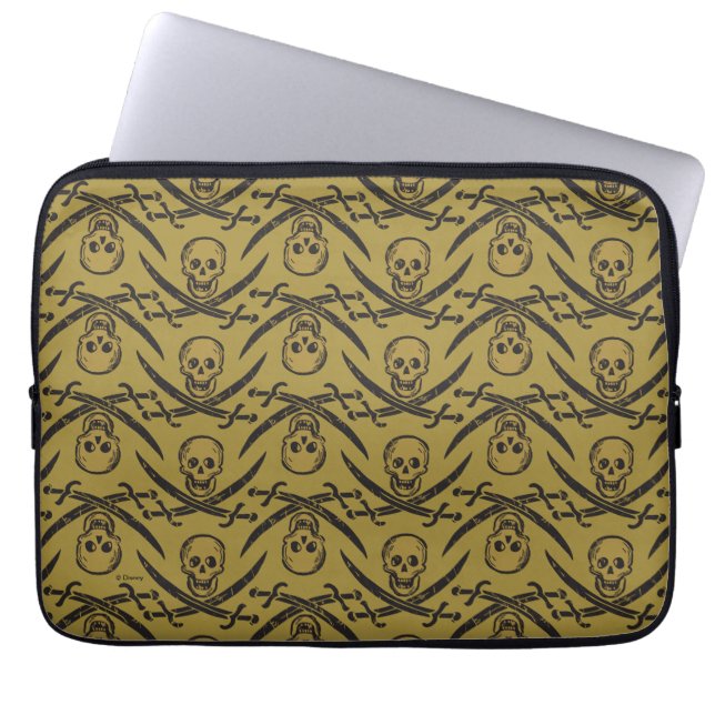Pirates of the Caribbean 5 | Beware - Pattern Laptop Sleeve (Front)