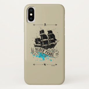 Pirates of the Caribbean 5   Black Pearl iPhone X Case