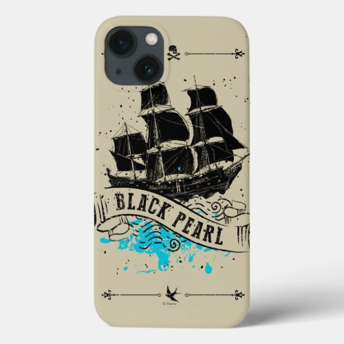 Pirates of the Caribbean 5  Black Pearl iPhone 13 Case