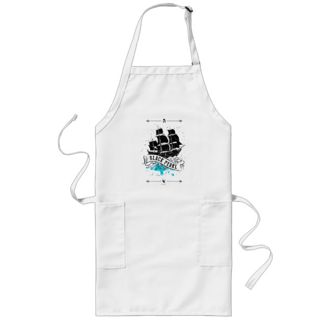 Pirates of the Caribbean 5 | Black Pearl Long Apron (Front)