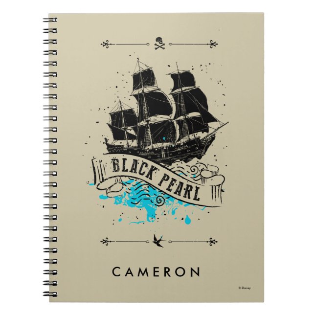 Pirates of the Caribbean 5 | Black Pearl Notebook (Front)