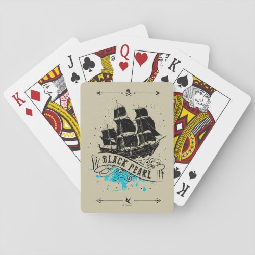 Pirates of the Caribbean 5  Black Pearl Poker Cards