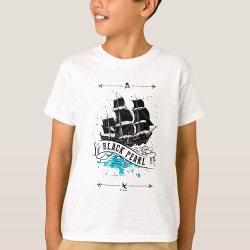 Pirates of the Caribbean 5  Black Pearl T_Shirt