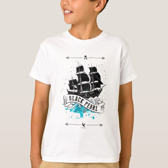 Pirates of the Caribbean 5 | Black Pearl T-Shirt (Front)