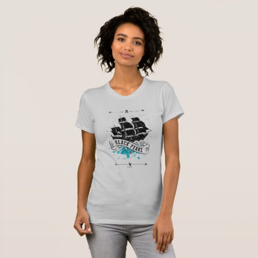 Pirates of the Caribbean 5 | Black Pearl T-Shirt | Zazzle