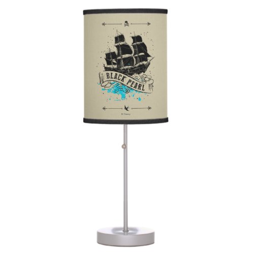 Pirates of the Caribbean 5  Black Pearl Table Lamp