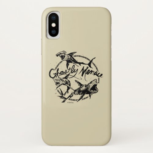 Pirates of the Caribbean 5  Ghostly Menace iPhone X Case