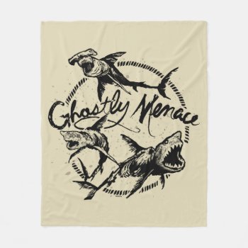 Pirates Of The Caribbean 5 | Ghostly Menace Fleece Blanket by DisneyPirates at Zazzle