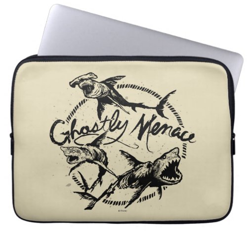 Pirates of the Caribbean 5  Ghostly Menace Laptop Sleeve