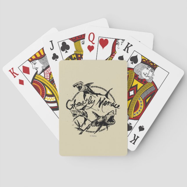 Pirates of the Caribbean 5 | Ghostly Menace Poker Cards (Back)