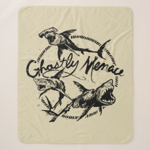 Pirates of the Caribbean 5 | Ghostly Menace Sherpa Blanket