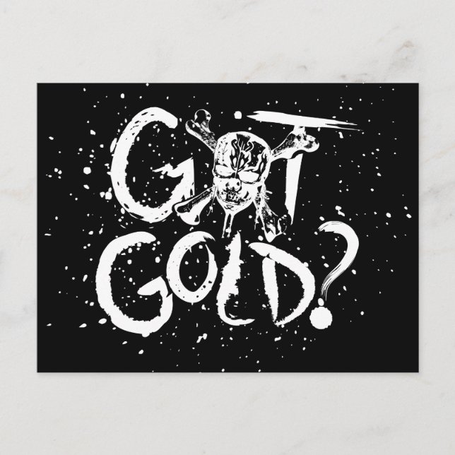 Pirates of the Caribbean 5 | Got Gold? Postcard (Front)