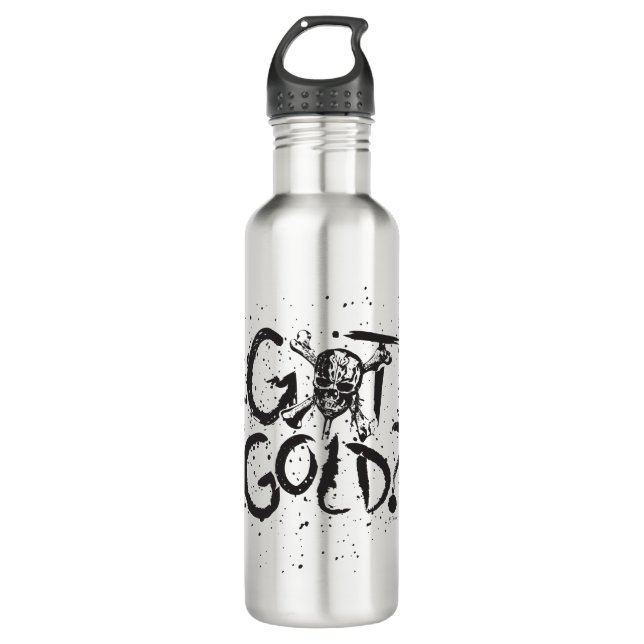 Pirates of the Caribbean 5 | Got Gold? Stainless Steel Water Bottle (Front)