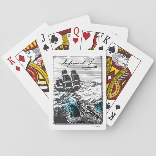 Pirates of the Caribbean 5  Infernal Sea Playing Cards