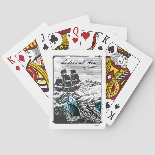 Pirates of the Caribbean 5 | Infernal Sea Poker Cards (Back)