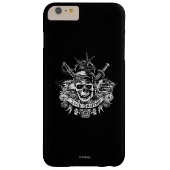 Pirates Of The Caribbean 5 | Jack Sparrow Skull Barely There Iphone 6 Plus Case by DisneyPirates at Zazzle