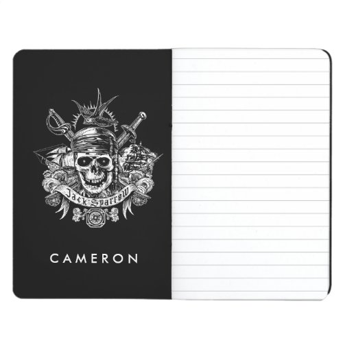 Pirates of the Caribbean 5  Jack Sparrow Skull Journal