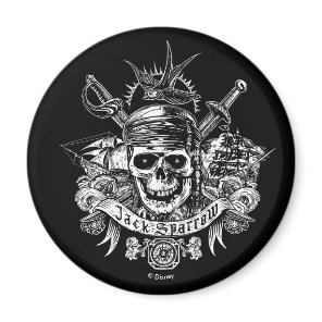 Pirates of the Caribbean 5 | Jack Sparrow Skull Magnet
