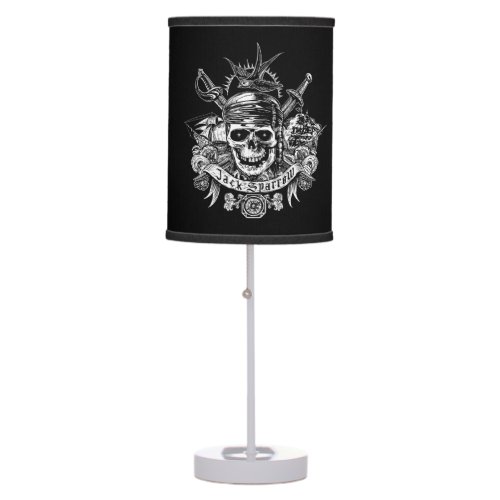 Pirates of the Caribbean 5  Jack Sparrow Skull Table Lamp