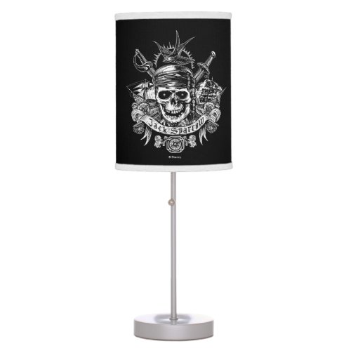 Pirates of the Caribbean 5  Jack Sparrow Skull Table Lamp