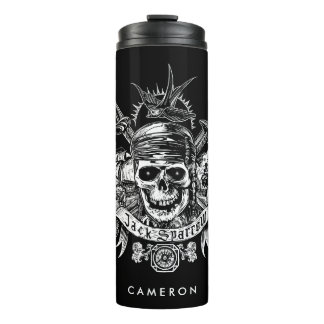 Pirates of the Caribbean 5 | Jack Sparrow Skull Thermal Tumbler
