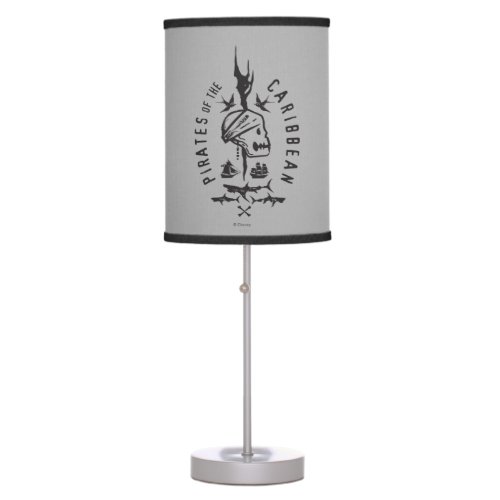 Pirates of the Caribbean 5  Keep To The Code Table Lamp