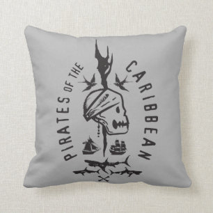 Pirates of the Caribbean 5   Keep To The Code Throw Pillow
