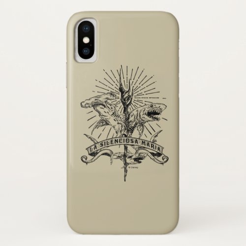 Pirates of the Caribbean 5  La Silenciosa Maria iPhone X Case