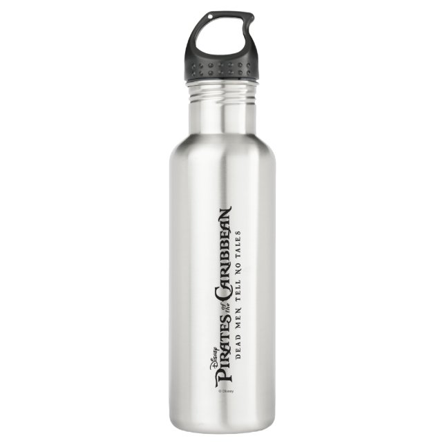 Pirates of the Caribbean 5 Logo Water Bottle (Front)