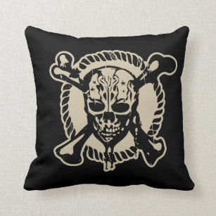 Pirates of the Caribbean 5   Lost Souls At Sea Throw Pillow