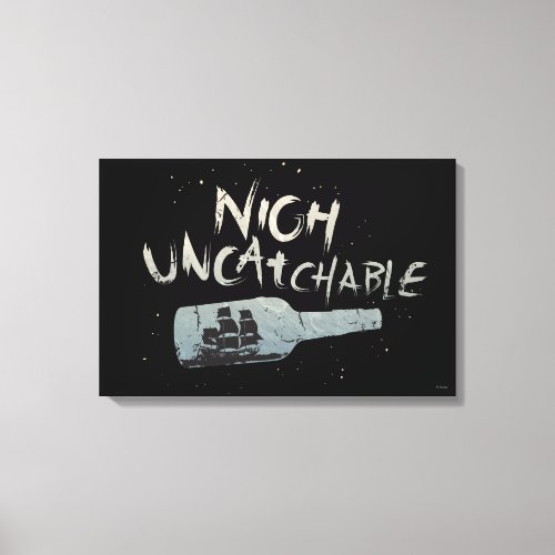 Pirates of the Caribbean 5  Nigh Uncatchable Canvas Print