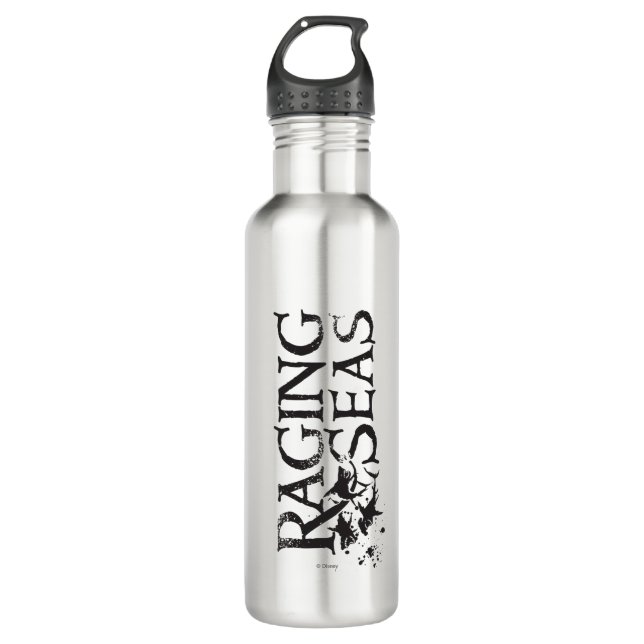 Pirates of the Caribbean 5 | Raging Seas Black Water Bottle (Front)