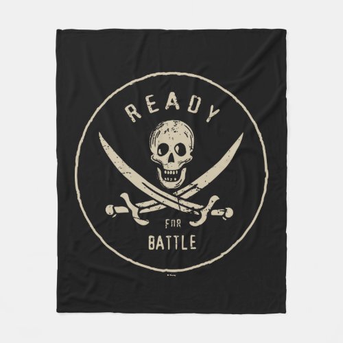 Pirates of the Caribbean 5  Ready For Battle Fleece Blanket