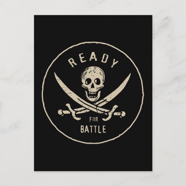 Pirates of the Caribbean 5 | Ready For Battle Postcard (Front)