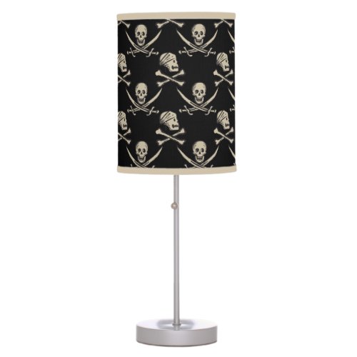 Pirates of the Caribbean 5  Rogue _ Pattern Table Lamp