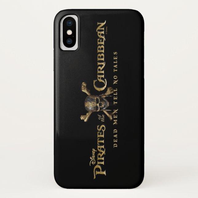 Pirates of the Caribbean 5 Skull Logo Case-Mate iPhone Case (Back)