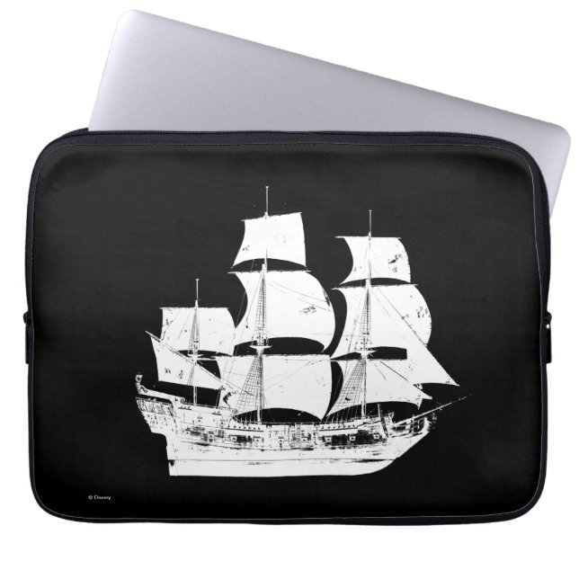 Pirates of the Caribbean 5 | The Sea Rules All Laptop Sleeve (Front)