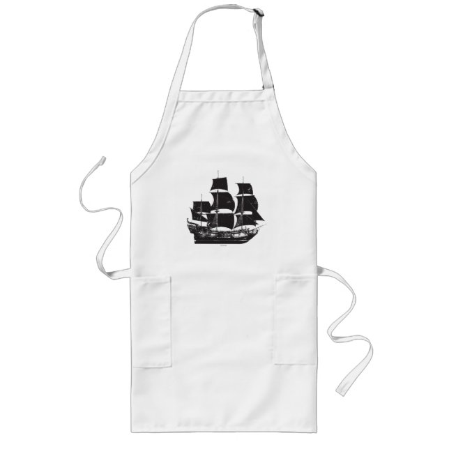 Pirates of the Caribbean 5 | The Sea Rules All Long Apron (Front)