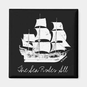 Pirates of the Caribbean 5 The Sea Rules All Magnet