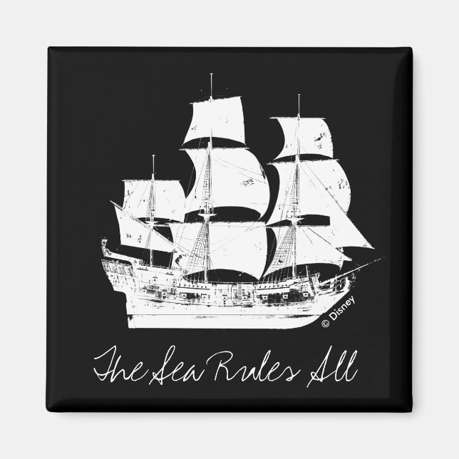 Pirates of the Caribbean 5 | The Sea Rules All Magnet (Front)