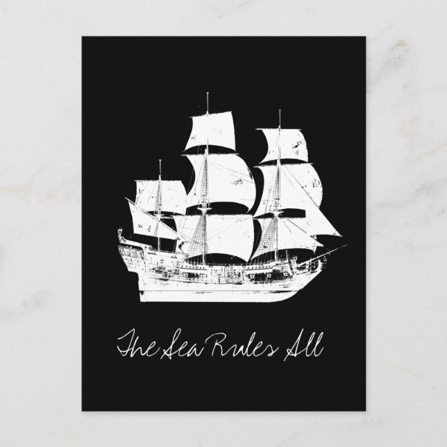 Pirates of the Caribbean 5 | The Sea Rules All Postcard (Front)