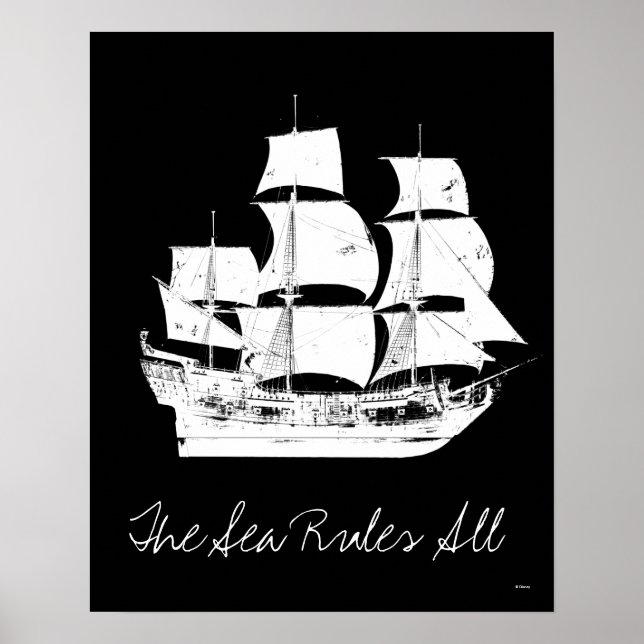 Pirates of the Caribbean 5 | The Sea Rules All Poster (Front)