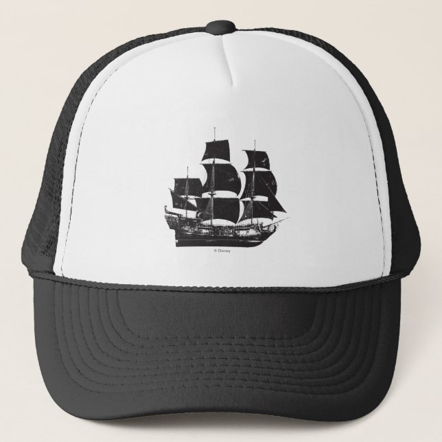 Pirates of the Caribbean 5 | The Sea Rules All Trucker Hat (Front)