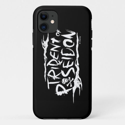 Pirates of the Caribbean 5  Trident of Poseidon iPhone 11 Case