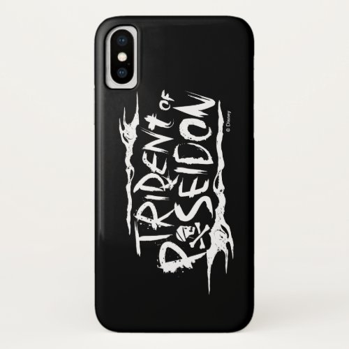Pirates of the Caribbean 5  Trident of Poseidon iPhone X Case