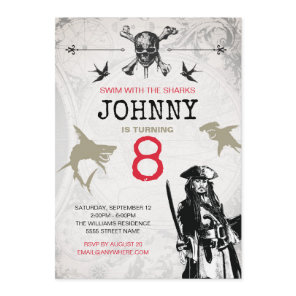 Pirates of the Caribbean | Birthday Invitation