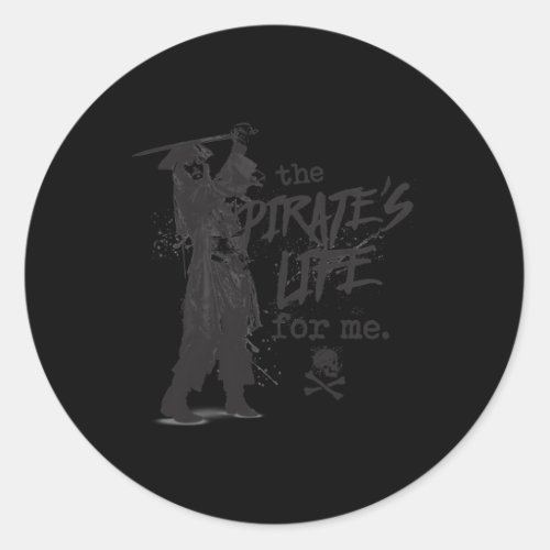 Pirates Of The Caribbean Classic Round Sticker