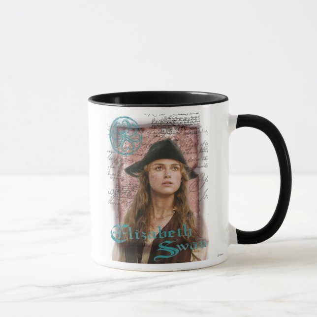 Pirates Of The Caribbean Elizabeth Swann Disney Mug (Right)