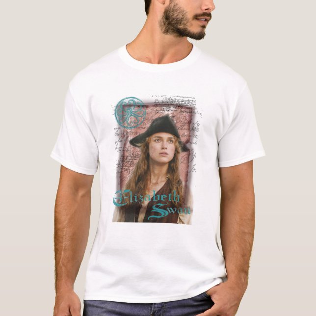 Pirates Of The Caribbean Elizabeth Swann Disney T-Shirt (Front)