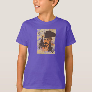 Pirates of the Caribbean Jack Sparrow graphic T-Shirt